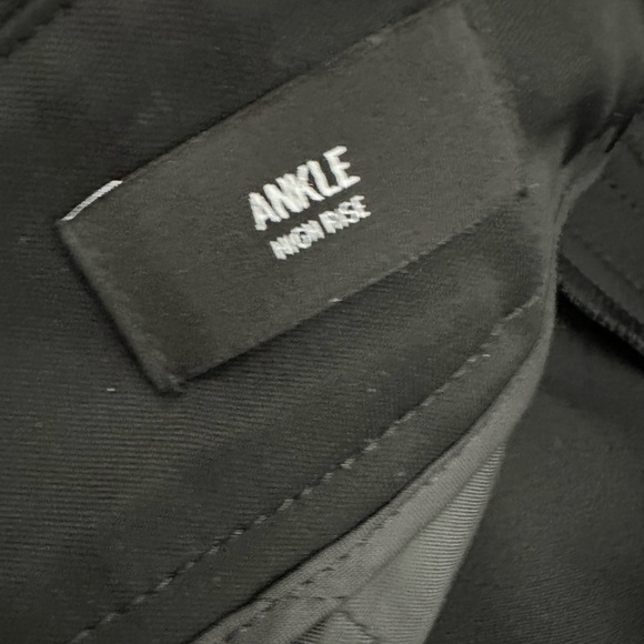 NEW Express Ankle High Rise Dress Pants Women's Size 16 Black Career - Picture 7 of 13